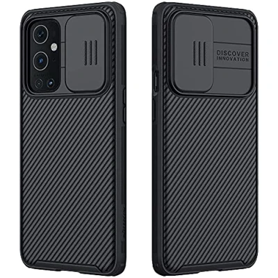 Afbeelding van OnePlus 9 Pro Hoesje Kunststof Nillkin Hardcase/Backcover Zwart Telefoonhoesje