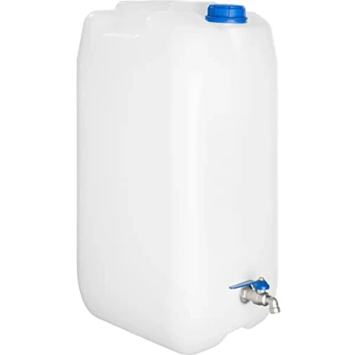 Afbeelding van POKM Toolsmarket GmbH Waterreservoir, kraan, drinkwaterjerrycan, jerrycan, BPA vrij, 30 liter