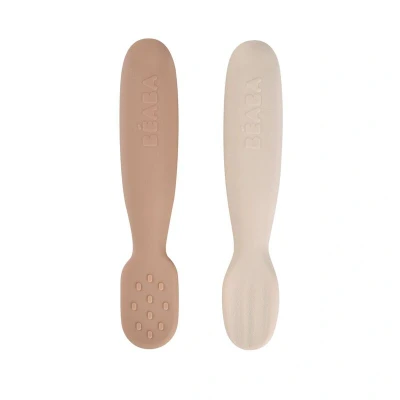 Afbeelding van BEABA® Leerlepel set van 2 gemaakt silicone Pralin