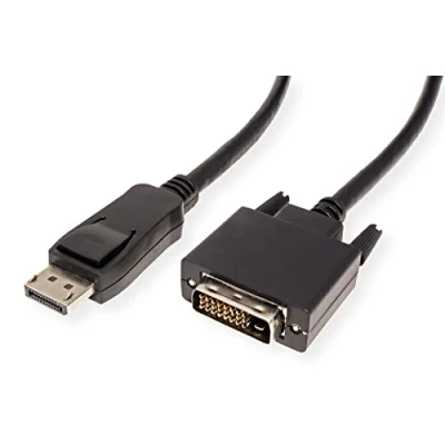 Afbeelding van VALUE DisplayPort Kabel DP Male DVI D Male, zwart, 5 m