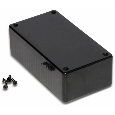 Afbeelding van Hammond Electronics 1591CBK Euro behuizing ABS Zwart 1 stuk(s)