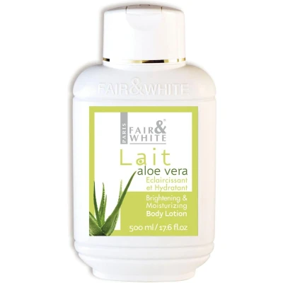Afbeelding van Fair and White Aloe Vera Brightening Moisturizing Body Lotion 500 ml