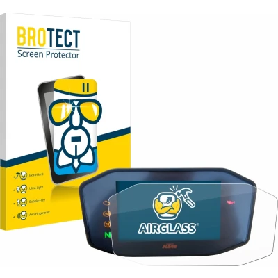 Afbeelding van BROTECT Screenprotector voor KTM 1290 Super Duke R Folie Beschermfolie Beschermglas transparant