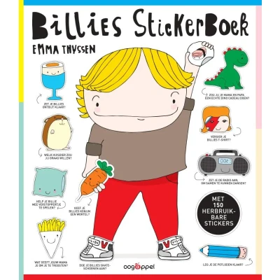 Afbeelding van Billie&quot;;s stickerboek (Hardback)