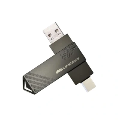 Afbeelding van Linkmore 256 GB Ultra Dual Drive GB, USB Type C stick, leessnelheid tot 150 MB/s, met omkeerbare en A aansluitingen, voor smartphones, tablets, Mac pc&#039;s