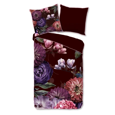 Afbeelding van Descanso Tweezijdig te gebruiken overtrekset Bloomie met bies