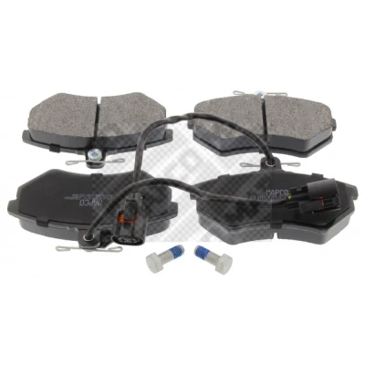 Afbeelding van MAPCO 6412 Remblokkenset Vooras Incl. slijtage waarschuwingscontact VOLKSWAGEN: GOLF 3, 3 Variant, Vento