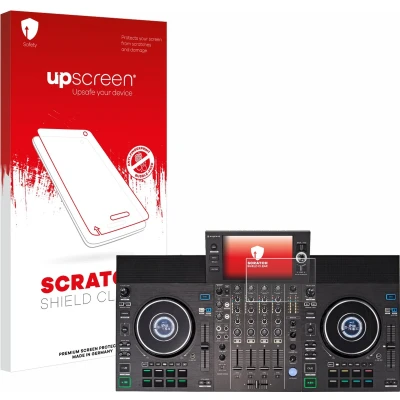 Afbeelding van upscreen Screenprotector voor Denon DJ SC LIVE 4 Folie Beschermfolie transparant