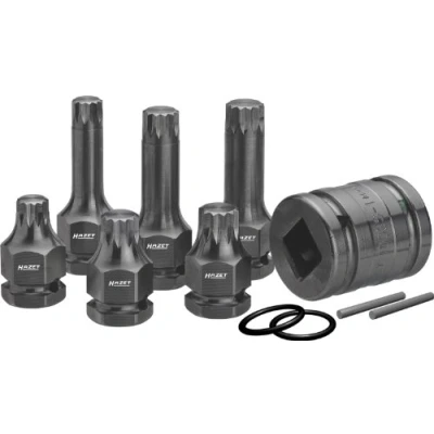 Afbeelding van Hazet 990S/11 Kracht dopsleutelinzetset 1/2 (12.5 mm) 11 delig