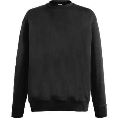 Afbeelding van Fruit Of The Loom Heren Lichtgewicht Set In Sweatshirt (Zwart)