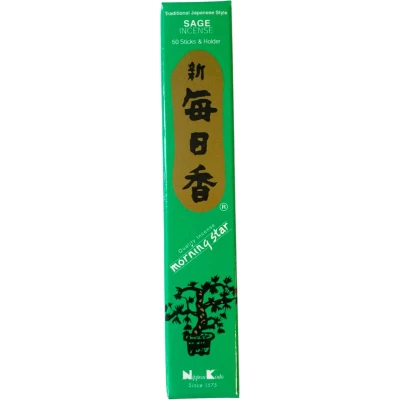 Afbeelding van Wierook Morning Star Sage Nippon Kodo 50 stuks