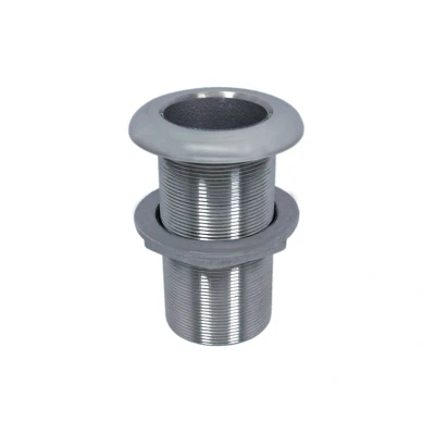 Afbeelding van RVS Huiddoorvoer met schroefdraad, 1 1/4 inch