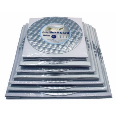 Afbeelding van PME Cakeboard en doos rond 20x20x15 cm