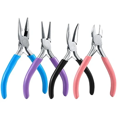Afbeelding van MMOBIEL 4x Sieraden Tangen Set voor Maken / Repareren DIY Tools