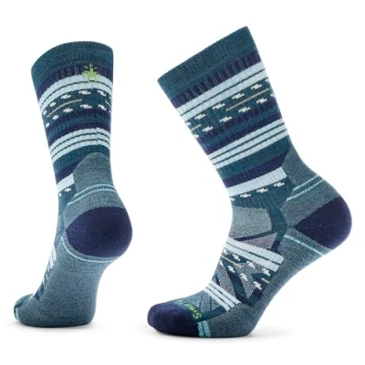 Afbeelding van Wandelsok Smartwool Women Hike Light Cushion Margarita Crew Socks Deep Navy L
