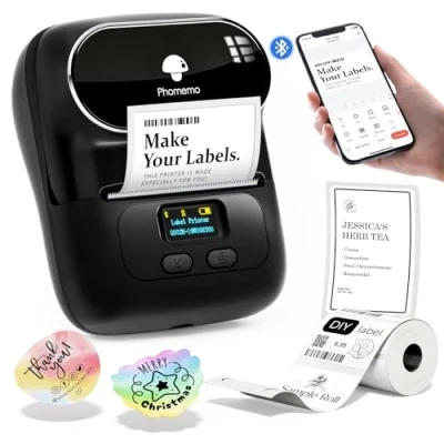 Afbeelding van Phomemo M110 Draadloze Thermische Label Printer Draagbare Bluetooth Maker Machine Barcode voor iPhone en Android Telefoons