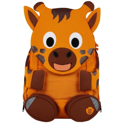 Afbeelding van Affenzahn Large Friend Backpack giraffe schooltas kind