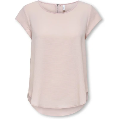 Afbeelding van ONLY Onlvic Solid NOOS Tshirt basic, Dames, Maat: 34, Potpourri