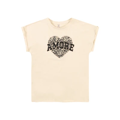 Afbeelding van Only &amp; Kids Koglucy Life S/S Amore Top Box JRS Noos, berk, 134 140