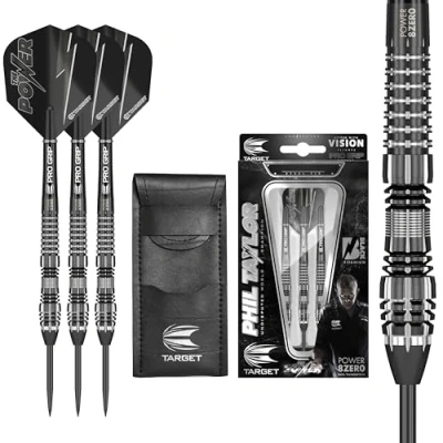 Afbeelding van Target Phil Taylor Power 8ZERO 4 Black Titanium 80% Dartpijlen 21 Gram