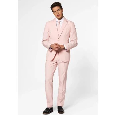 Afbeelding van Opposuits LUSH Blush Kostuum, Heren, Maat: 52, Light pink