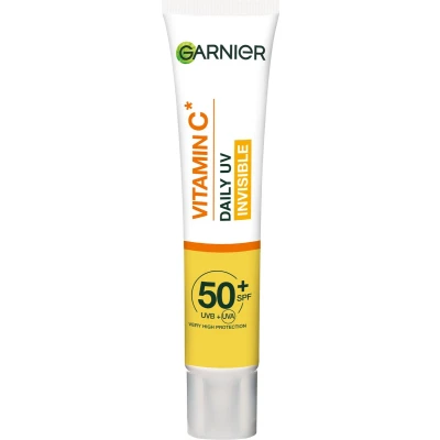 Afbeelding van Garnier Vitamin C* Daily UV Anti pigmentvlekken Fluid SPF50+ Transparante Finish 40ml