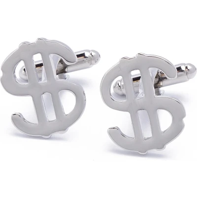 Afbeelding van Manchetknopen Dollar Teken Currency USD