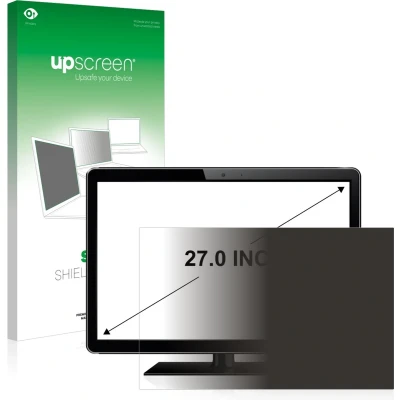 Afbeelding van upscreen privacyscherm voor Flatscreens mit 27 inch Schermen [598 mm x 336 mm, 16:9] privacy filter screenfilter Blauwlichtfilter