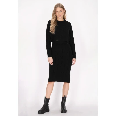Afbeelding van Dreimaster Trui, Dames, Maat: XL/XXL, Schwarz