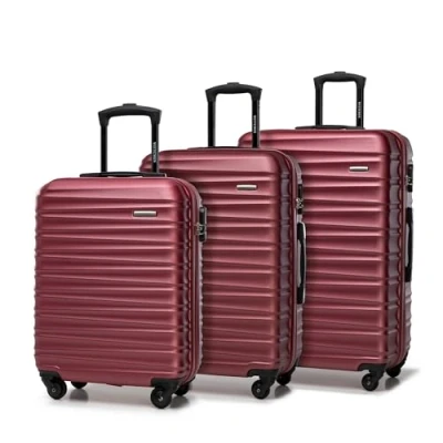 Afbeelding van Wittchen Groove LINE SET Kofferset, Maat: One Size, Red