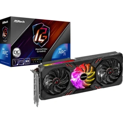 Afbeelding van VGA Asrock Intel Arc A770 Phantom Gaming D 16G OC