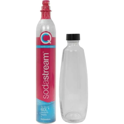 Afbeelding van Sodastream Quick Connect CO2 reservecilinder met glazen fles 60 L