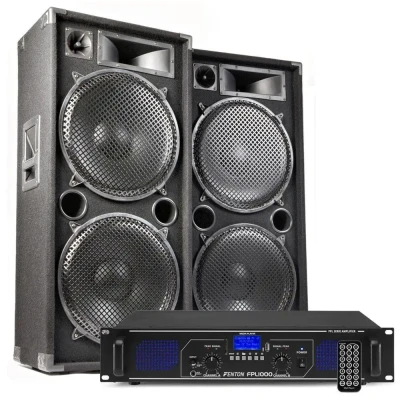 Afbeelding van MAX215 DJ luidspreker en Bluetooth versterker combinatie 4000W