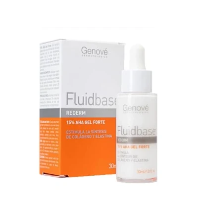 Afbeelding van Genové Fluidbase Rederm 15 Aha Gel Forte 30ml