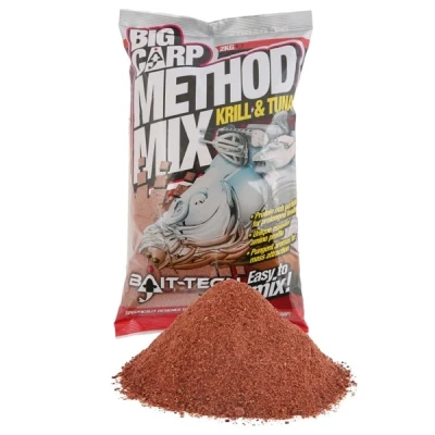 Afbeelding van Bait Tech Big Carp Method Mix Krill &amp; Tuna 2kg Lokvoer