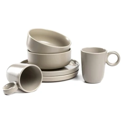 Afbeelding van Servies Leonardo Roma Beige (6 delig)