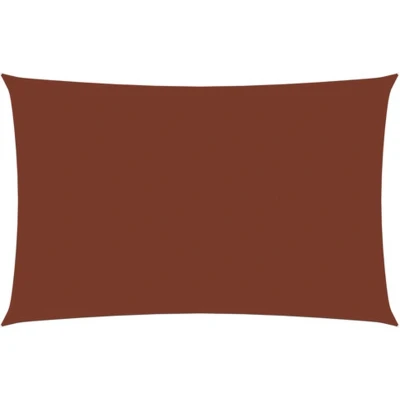 Afbeelding van vidaXL Zonnescherm rechthoekig 3x5 m oxford stof terracottakleurig