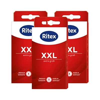 Afbeelding van Ritex XXL condoom, extra groot, 24 stuks, Made in Germany