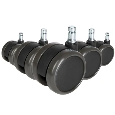 Afbeelding van 5 x ongeremde wielen ROLO Free voor harde vloeren 11 mm / 65 (pak van 5)