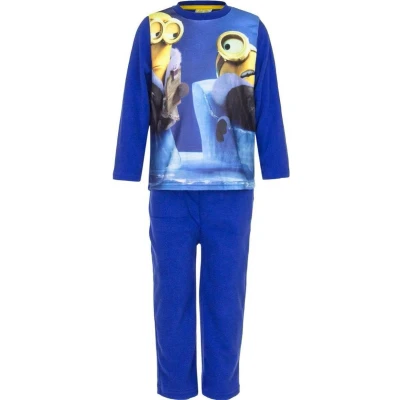 Afbeelding van Minions blauwe pyjama maat 104