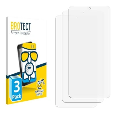 Afbeelding van BROTECT Screenprotector voor Xiaomi Poco F7 Folie Beschermfolie Beschermglas matte (3 Stuks)