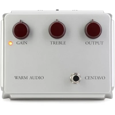 Afbeelding van Warm Audio Silver Centavo (Limited Edition) overdrive effectpedaal