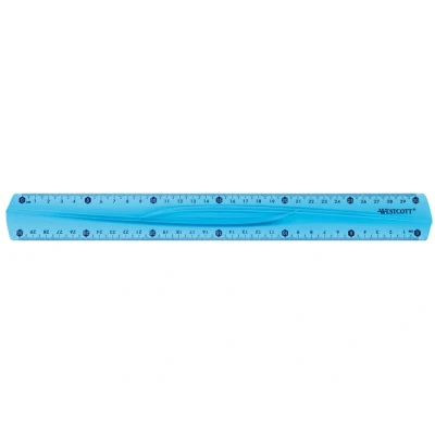 Afbeelding van Liniaal 30cm flex transparant