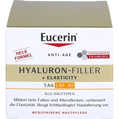 Afbeelding van Eucerin Anti Age Hyaluron Filler + Elasticity Tag LSF30, 50 ml Crème