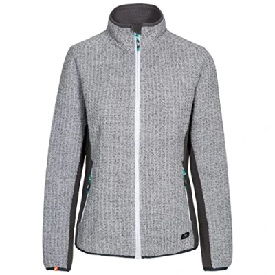 Afbeelding van Trespass Damen Fleecejacke/Fleecepullover Liggins Female Fleece Grey Marl XL
