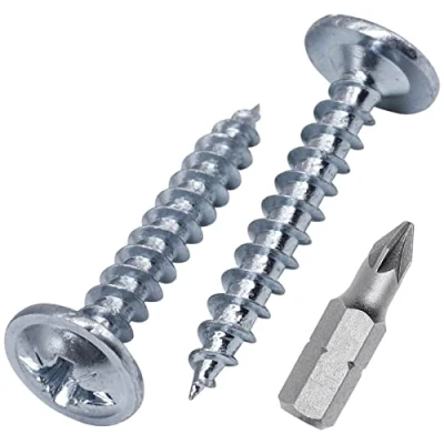 Afbeelding van (Pack van 200 stuks) Verzinkt staal 4,0 x 25 mm houtschroeven, metalen schroeven, gemodificeerde truss hoofd, zelftappend (200, mm)