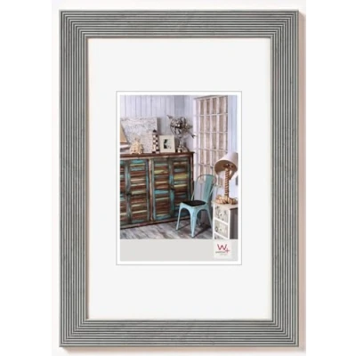 Afbeelding van walther design Fotolijst zilver 20 x 30 cm Grado Houten HI030S