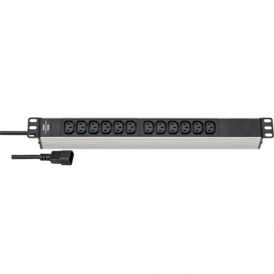 Afbeelding van C13 stekkerdoos Brennenstuhl (12 x C13, C14 stekker, 19 inch)