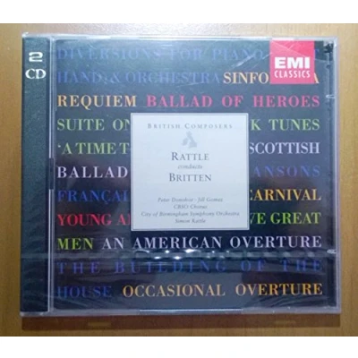 Afbeelding van British Composers Rattle conducts Britten