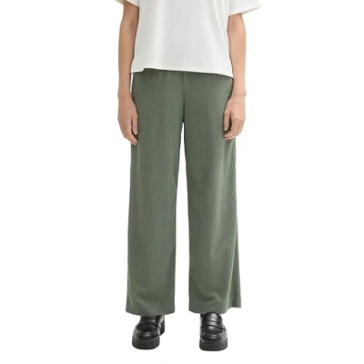 Afbeelding van TOM Tailor Broek, Dames, Maat: 44x32, Pale bark green
